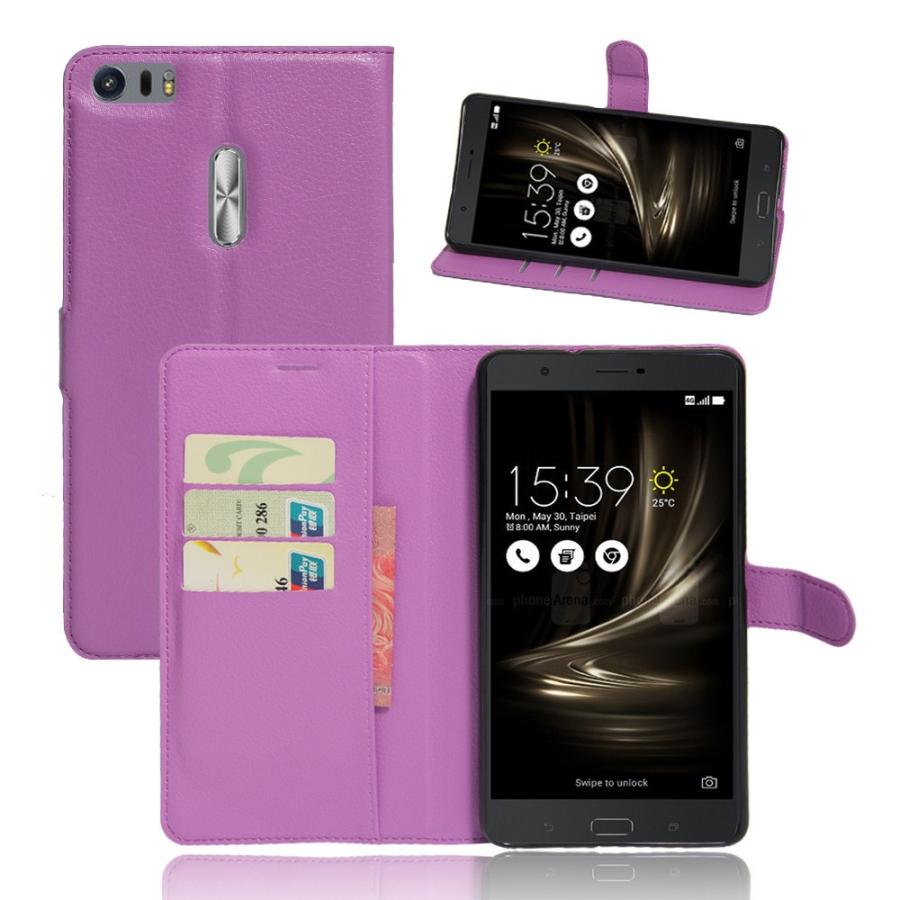 ASUS ZenFone 3 Ultra ZU680KL/ZenFone 6.8用レザーケース/カード収納