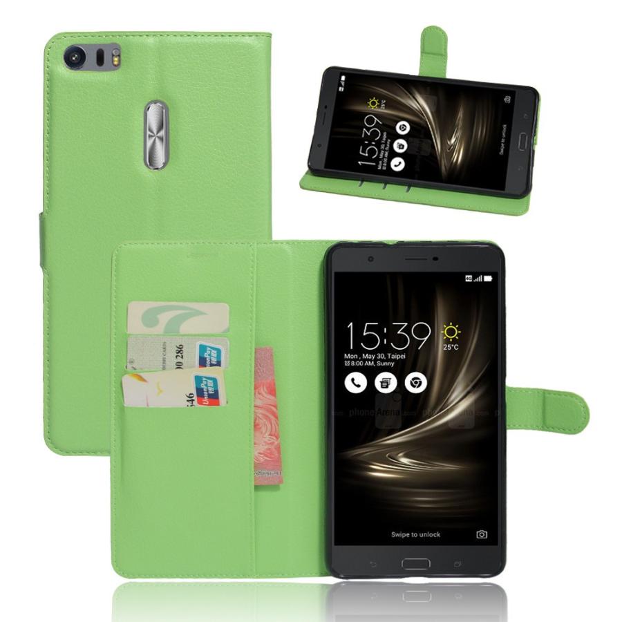 ASUS ZenFone 3 Ultra ZU680KL/ZenFone 6.8用レザーケース/カード収納