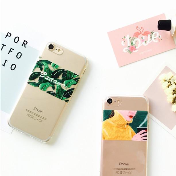Iphone6plus 6splus用イラストiphoneケース バナナリーフ フラミンゴ キャラクタークリアアイフォーンケース ビーチ風スマートフォン ケース 軽量 薄型 F841 直店 Com 通販 Yahoo ショッピング