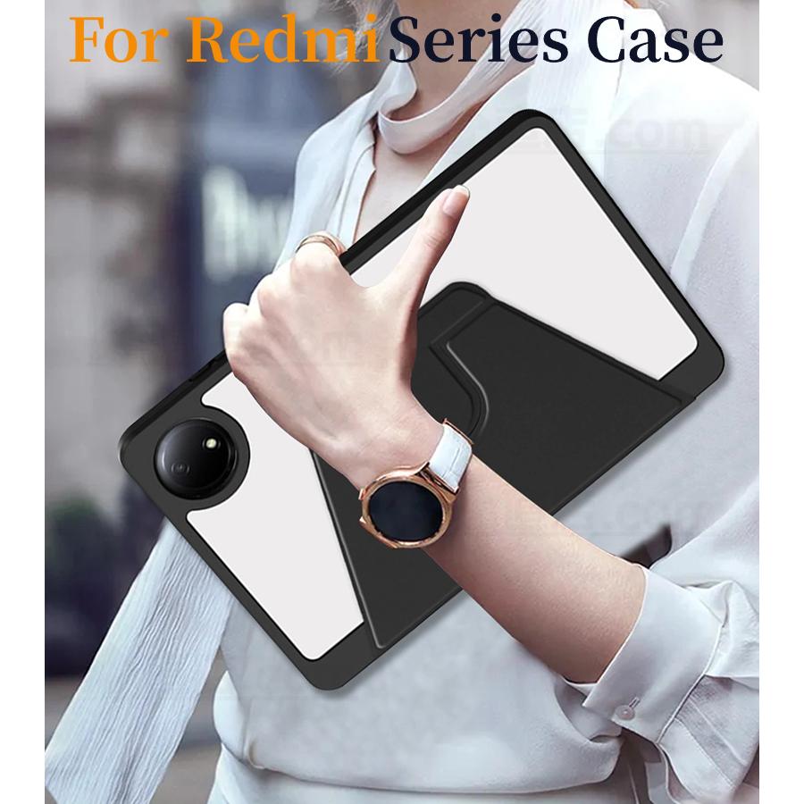 Redmi Pad SE 4G 8.7インチ用ケース 360 °回転スタンド機能ケース 8.7