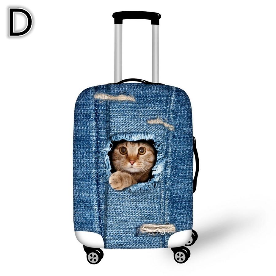 ペット用キャリーバッグ　ノベルティ　お洒落　可愛い　カッコイイ 旅行用品 スーツケースカバー 個性的 3Dペット 犬 Dog 猫 Cat カワイイ