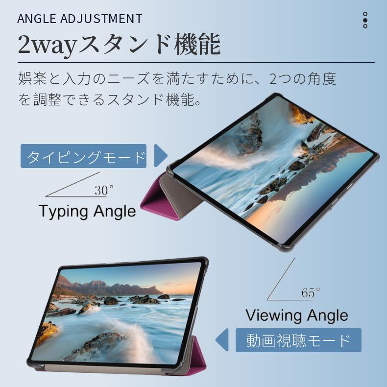 【液晶フィルム2枚付】HUAWEI MediaPad T5 10.1(AGS2-W09/AGS2-L09)専用ケース ファーウェイメディアパッドT5カバー J:COM タブレット手帳型良質PUレザーケース｜chokuten-shop｜18