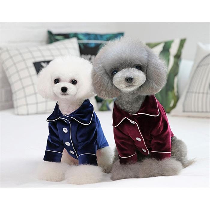 秋冬モデル 小 中型犬服 犬洋服 ペット服 ペット用品 ペットパジャマ 犬用寝間着 オシャレな犬用パジャマシャツ ペットウェア 犬用品 ペット冬服 I714 直店 Com 通販 Yahoo ショッピング