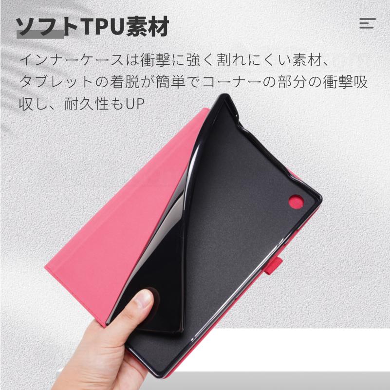 NEC LAVIE Tab T10 T1055/KAS ケースLenovo 10.1型手帳型保護カバー