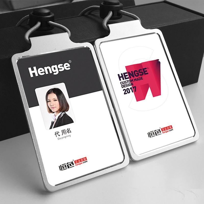 新登場 アルミ素材カードホルダー ネックストラップ Idカードケース 社員証ストラップ 名刺入れ 定期入れ 交通カード入れ可 男女兼用 軽量 おしゃれ 21人気の