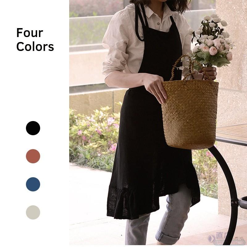 女性エプロン 前掛け おしゃれ レディース業務用 家庭用 花屋 作業用 無地 首掛け シンプル 透けない Diy ガーデニング 園芸 飲食店 北欧風 リネン カフェ q J241 直店 Com 通販 Yahoo ショッピング