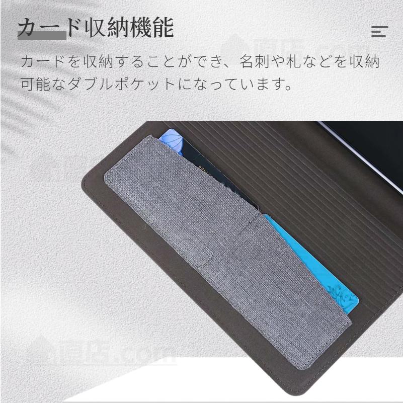 フィルムおまけ！NEC LAVIE Tab T9 ケース LAVIE T0975/GAS用保護カバーLenovo Tab M9用手帳型レザーケースTAB09/H01 H02収納ポーチ スタンド機能 全面保護｜chokuten-shop｜08