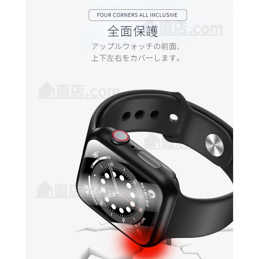 割引 Apple Watch Ultra SE Series 4用液晶までガラス保護フィルム式ケースカバー41mm 45mm 49 40 44mm用フルカバーPC保護ケースカバーガラスフィルム Apple Watch Ultra SE Series 4用液晶までガラス保護フィルム式ケースカバー41mm 45mm 49 40 44mm用フルカバーPC保護ケースカバーガラスフィルム