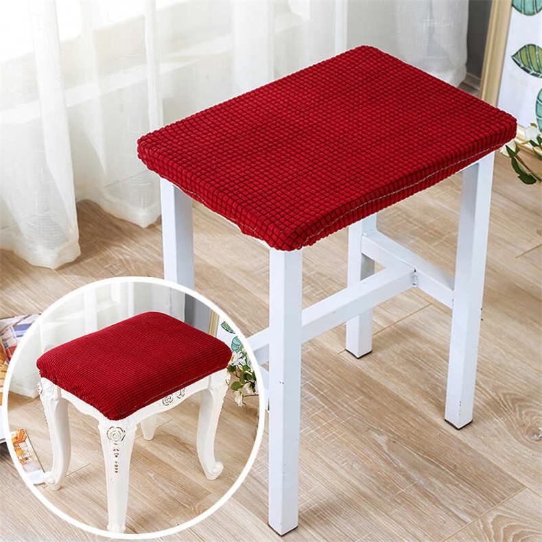 スツール 替カバー スツールカバー ダイニングスツールカバー 長方形 オットマン