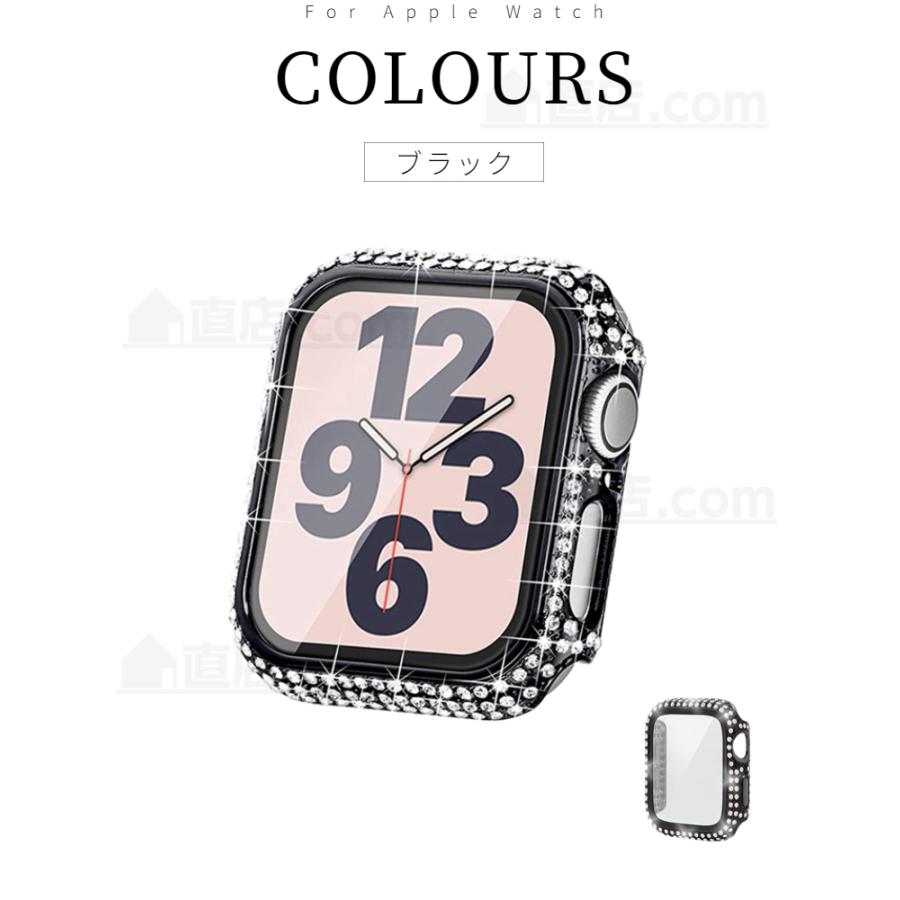 Apple Watch SE カバー 40㎜ ケース ブラック