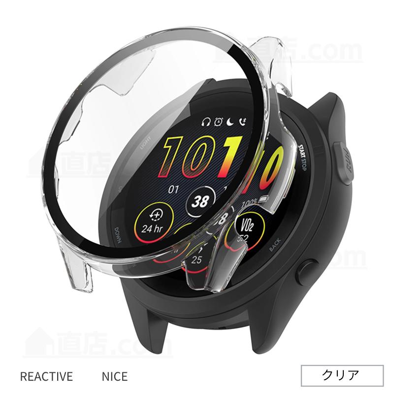 Garmin Forerunner 265S ケース ガラス保護フィルム カバー Garmin Forerunner 265S ケース ガラス保護フィルム カバー