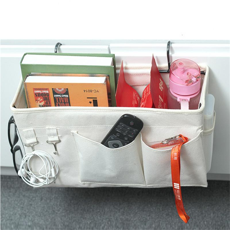 大容量！椅子掛け袋 ソファー掛け袋 サイドポケット リモコンポケット