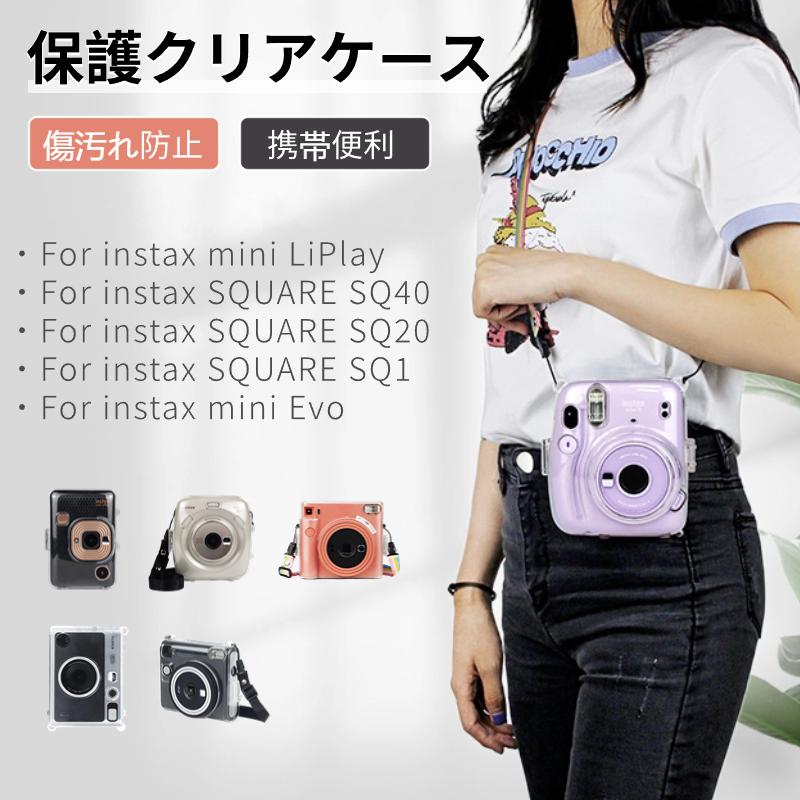 富士FUJIFILM instax mini LiPlay クリアケースinstax Evo 41用