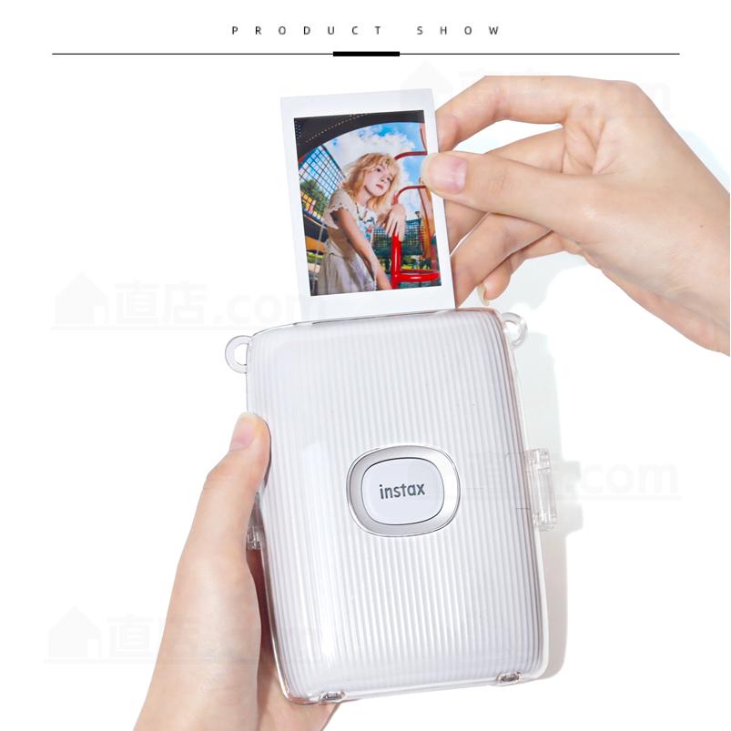 富士 instax mini Link2 ケース instax mini Link 2 保護クリアケース カバー ポーチ チェキ スマホプリンター保護ケース  ショルダーストラップ付属｜chokuten-shop｜10