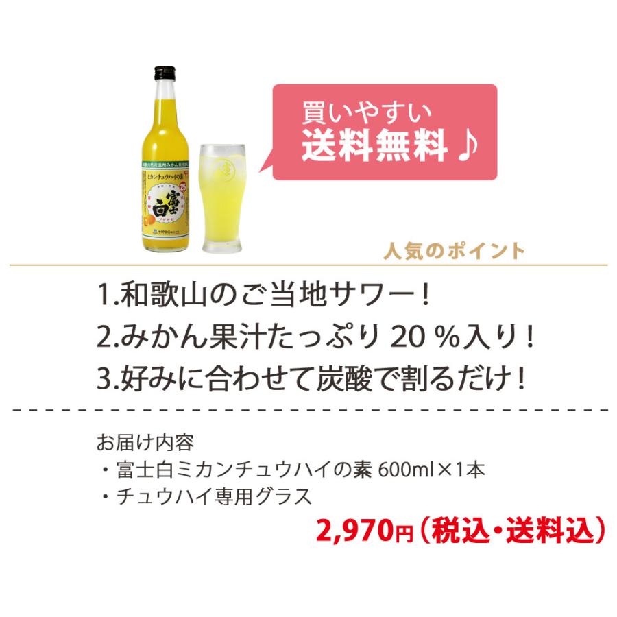中野BC ミカンサワーの素 プレゼント お酒 タンブラー : 紀州の梅酒