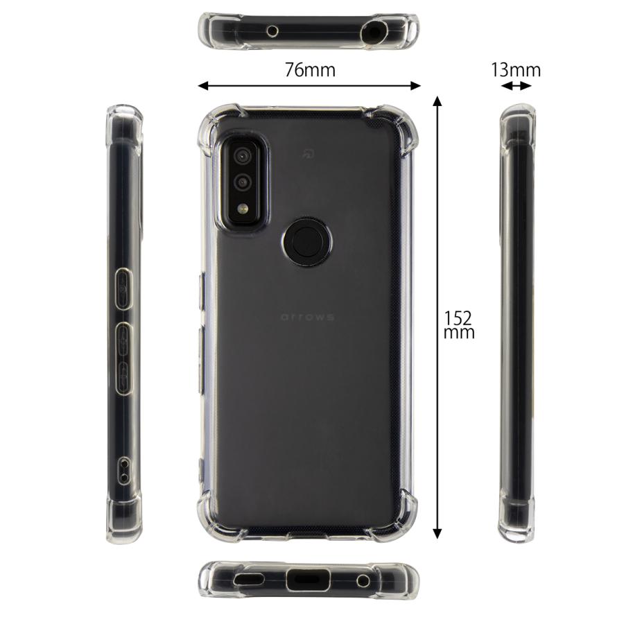 arrows We ケース arrows we FCG01 カバー F-51B FCG01 A101FC スマホケース クリア 韓国 TPU クリアケース ソフトケース 耐衝撃|chomolanma|05