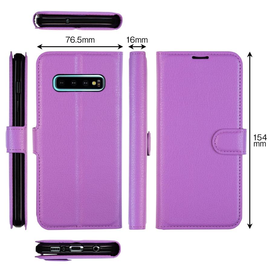Galaxy S10 ケース カバー 手帳型 スマホケース レザー手帳型ケース