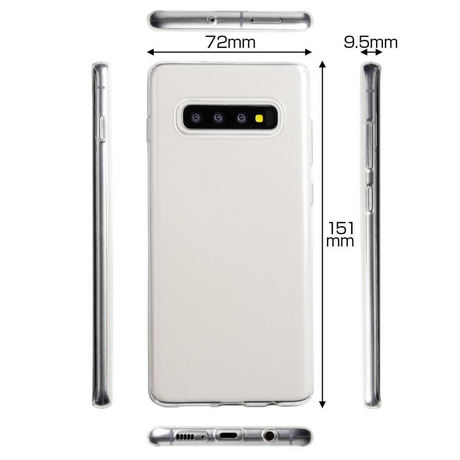 Galaxy S10 ケース カバー スマホケース TPU クリアケース