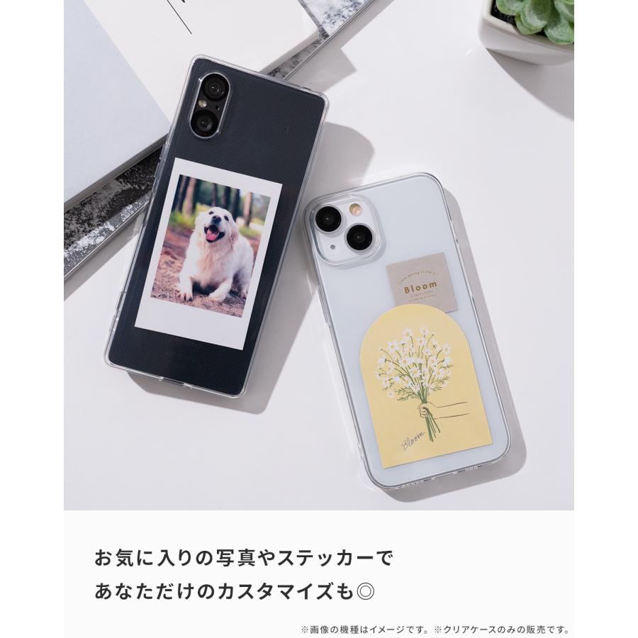 Galaxy S24 ケース Ultra クリアケース 透明ケース 写真 ステッカー