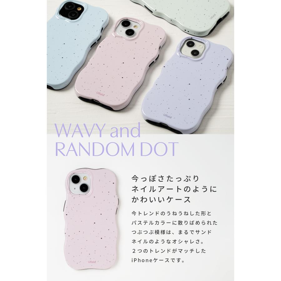 iPhone 17 16 15 14 13 ケース おしゃれ かわいい 推し活 ウェーブ 