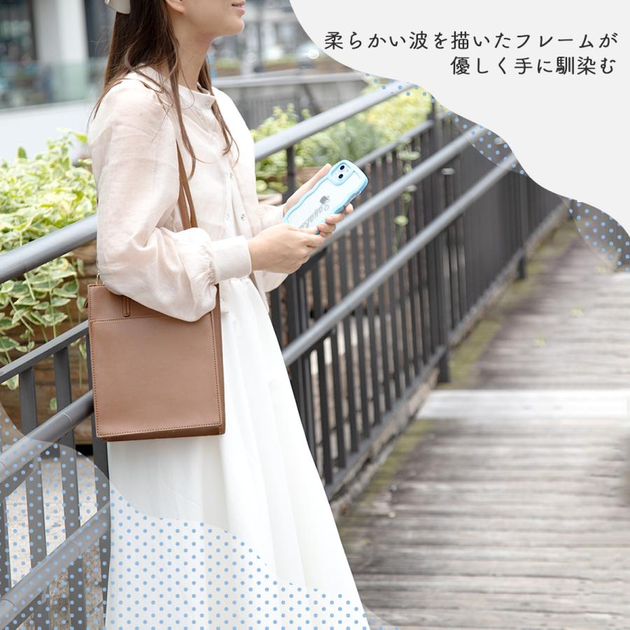 iPhone15 iPhone14 iPhone13 iPhone13 pro iPhone12 iPhoneSE ケース スマホケース 韓国 推し活 クリアケース かわいい おしゃれ 人気 透明 ウェーブ | CASEPHOLIC | 07