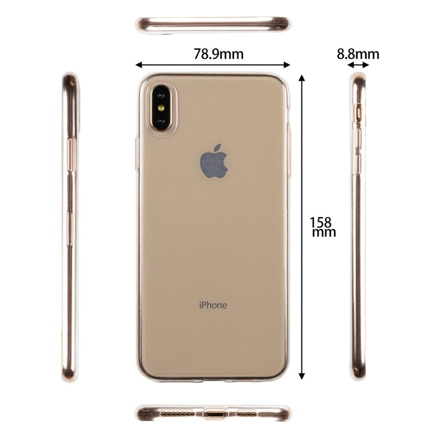 iPhone XS Xs Max TPU クリアケース TPUケース アイフォン テンエス