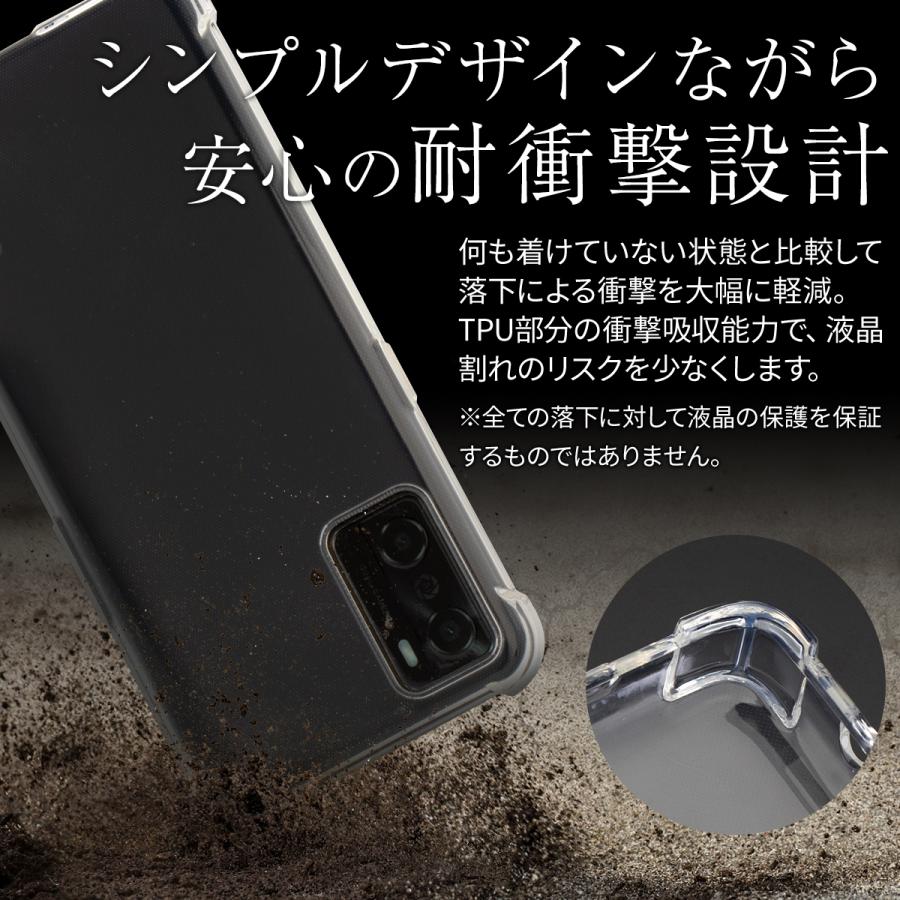 OPPO A55s 5G ケース カバー A102OP 耐衝撃 TPUクリアケース シンプル