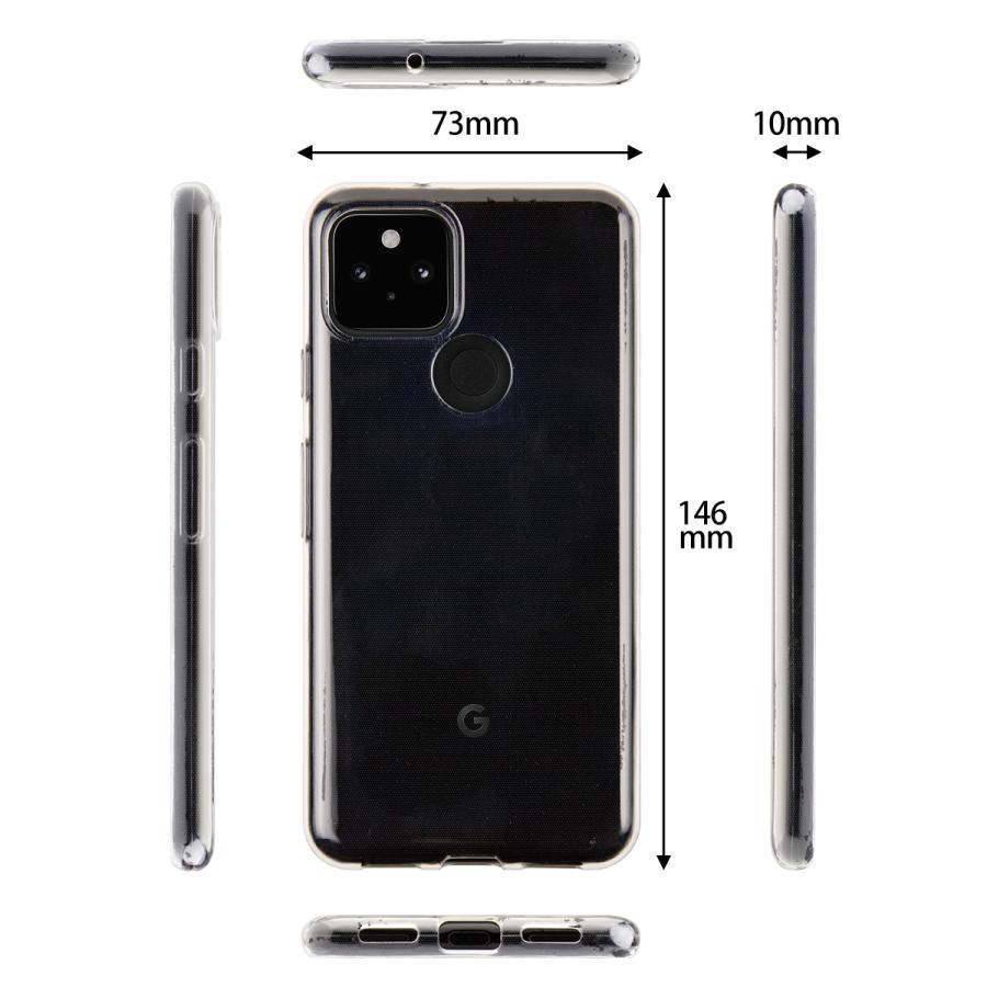 Google Pixel 5 ケース カバー googlepixel5 ケース カバー Pixel5 ケース カバー スマホケース 薄い シンプル かっこいい おしゃれ 人気 TPU クリアケース｜chomolanma｜06