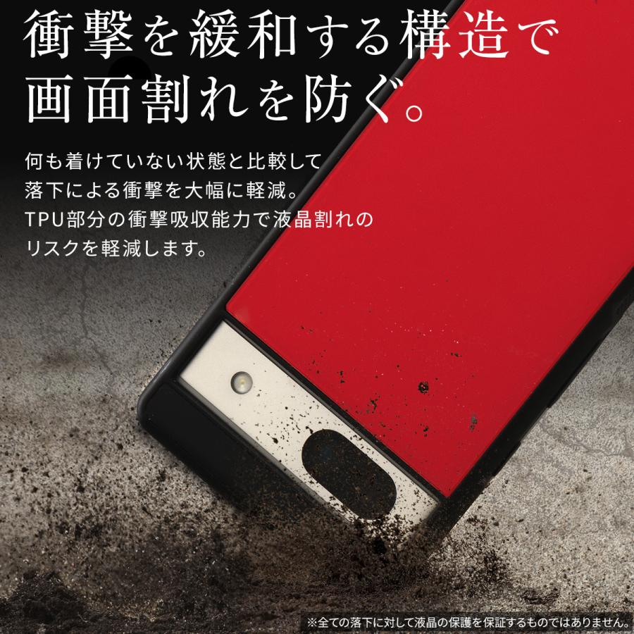 Google Pixel 8a ケース 耐衝撃 衝撃吸収 背面ガラス かっこいい
