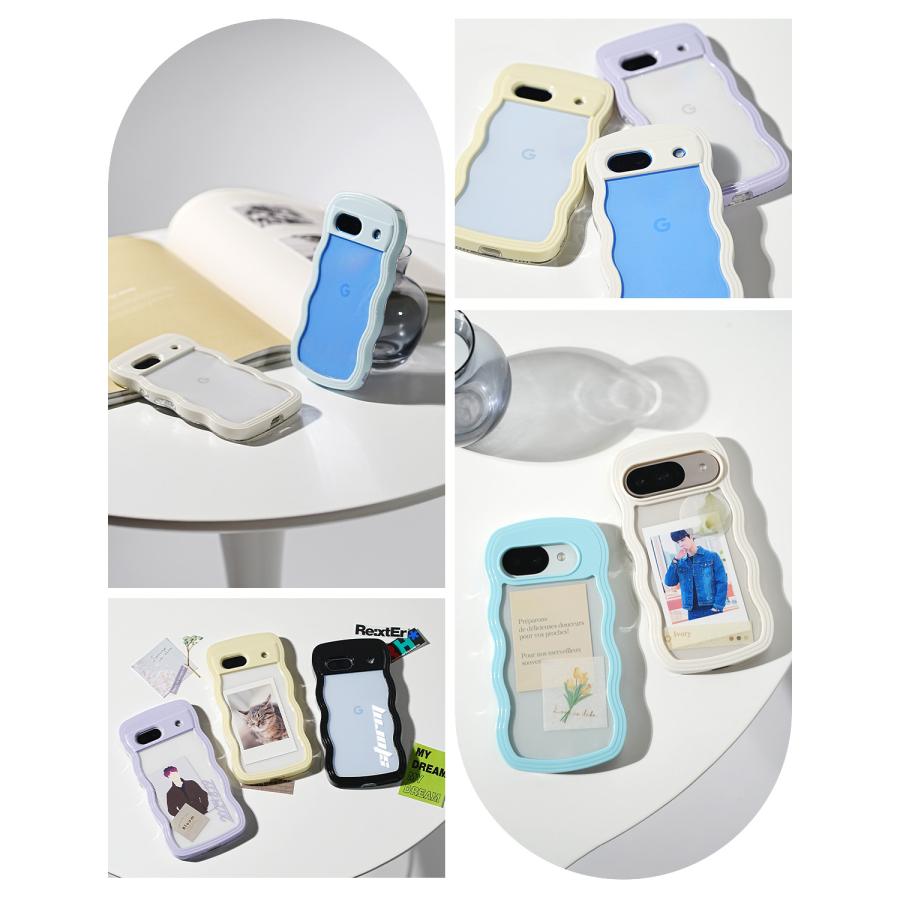 推し活 ケース Google Pixel 10a 10 9a 9 8a 7a ケース うねうね ウェーブ なみなみ スマホケース 韓国 おしゃれ かわいい レディース メンズ 文字入れ 名入れ | CASEPHOLIC | 09