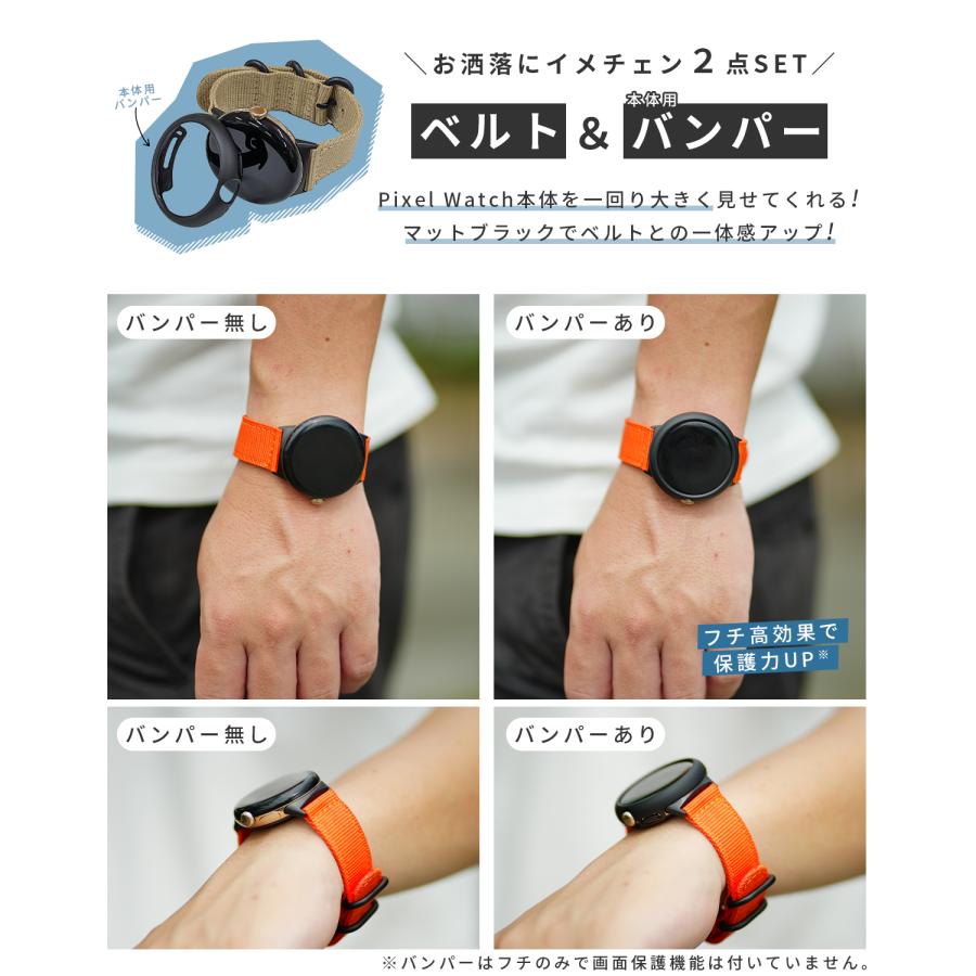 ピクセルウォッチ 2 バンド Pixel Watch 付け替え ベルト 液晶カバー