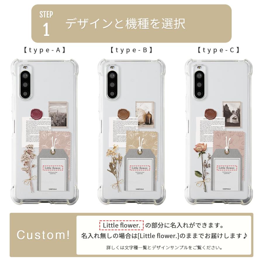 xperia ace iii ケース 5 iv ケース 5 iii スマホケース 携帯ケース アンドロイド携帯カバー スマホカバー かわいい ドライフラワー 韓国 ギフト ラッピング｜chomolanma｜28