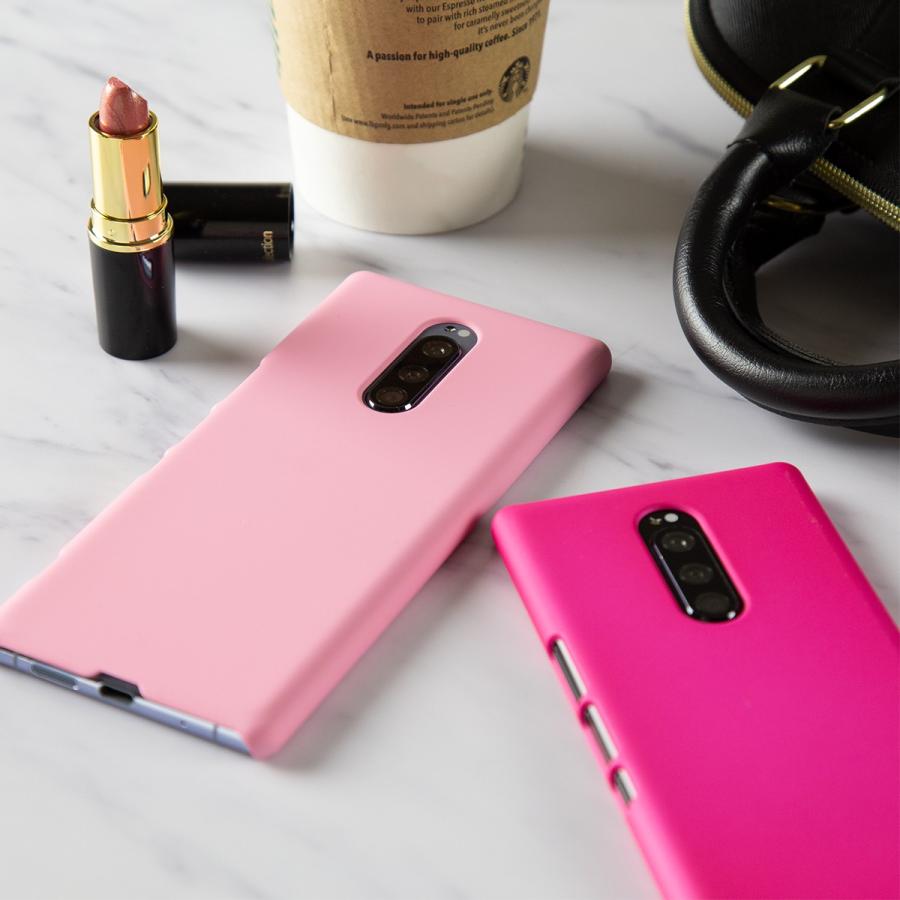 Xperia 1 Xperia1 ケース カバー ハードケース かわいい カラフル 