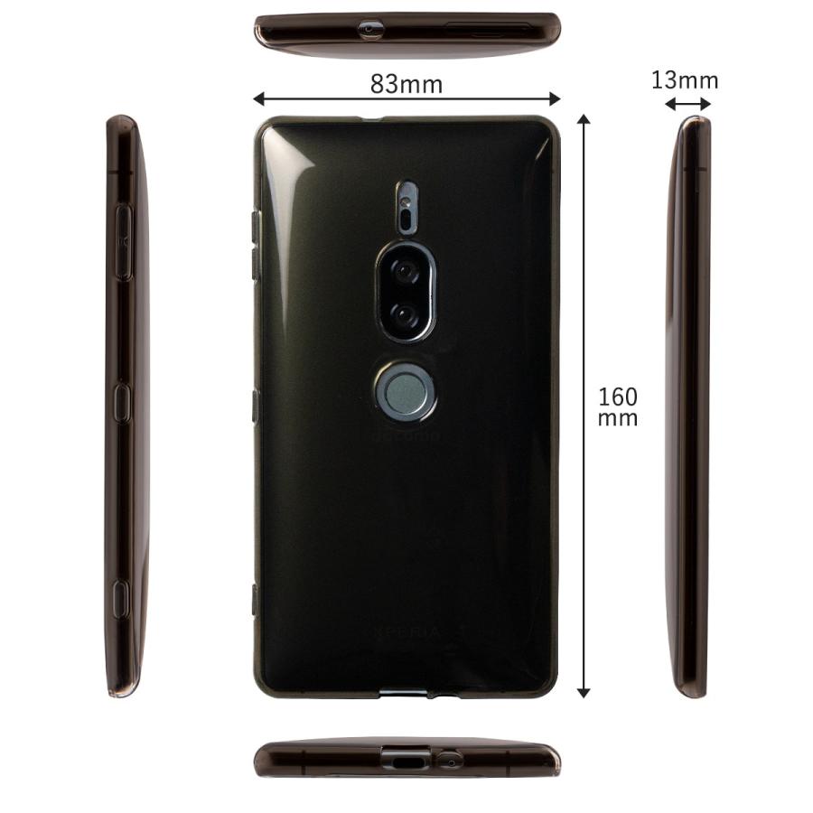 Xperia xz2 premium ケース TPUケース カバー クリアケース 人気