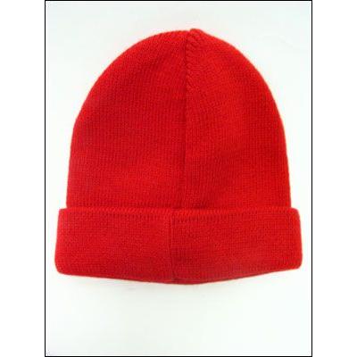 DIESEL KIDS 帽子 サイズ-2 ニットキャップ ニット帽 赤/レッド キッズ