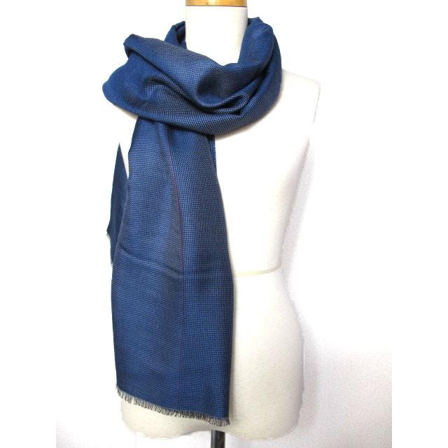 シリアルシール付 [Pollera☆ポジェラ]マフラー ネイビー ストール