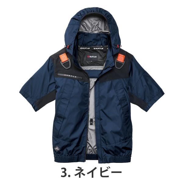 バートル空調服 ネイビーXL BURTLE（バートル） AC1196 3XL 大きいサイズ 空調服 エアークラフト
