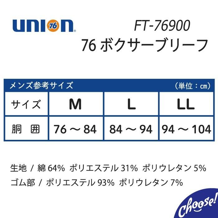 76 Lubricants ボクサーパンツ 76 下着 FT76900 前閉じ シームレス