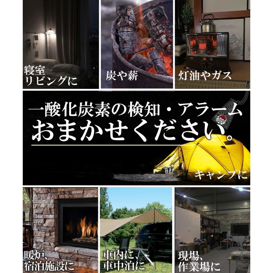 Pttech正規販売店 送料無料 一酸化炭素チェッカー 一酸化炭素警報器 キャンプアラーム 家庭用 車中泊 中毒防止 Co警報器 スクエアホワイト Jw Pttech 通販 Yahoo ショッピング