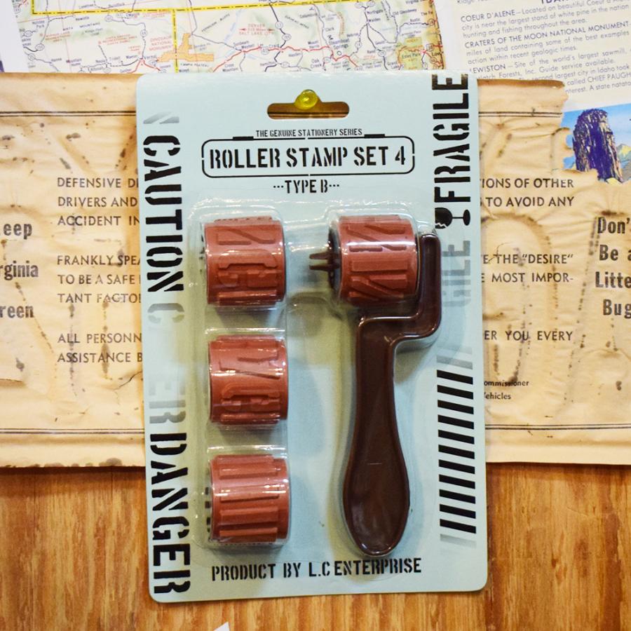 ステンシル ローラースタンプ type ABセット 世田谷ベース アメリカ