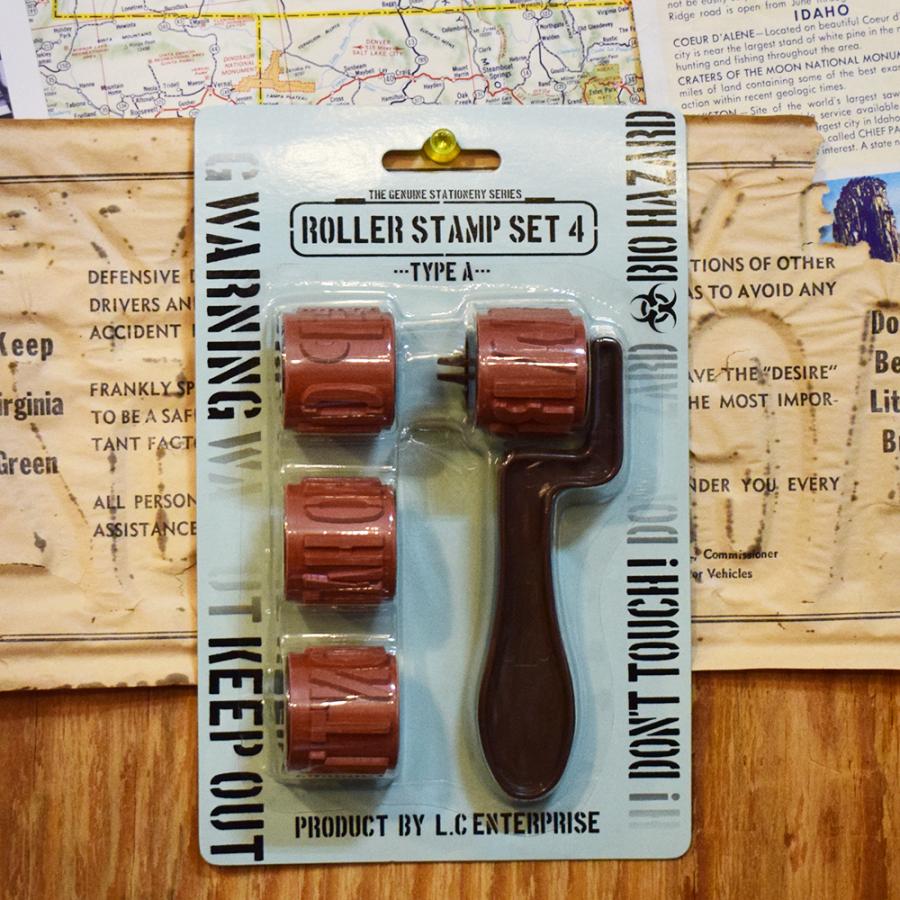 ステンシル ローラースタンプ type ABセット 世田谷ベース アメリカ