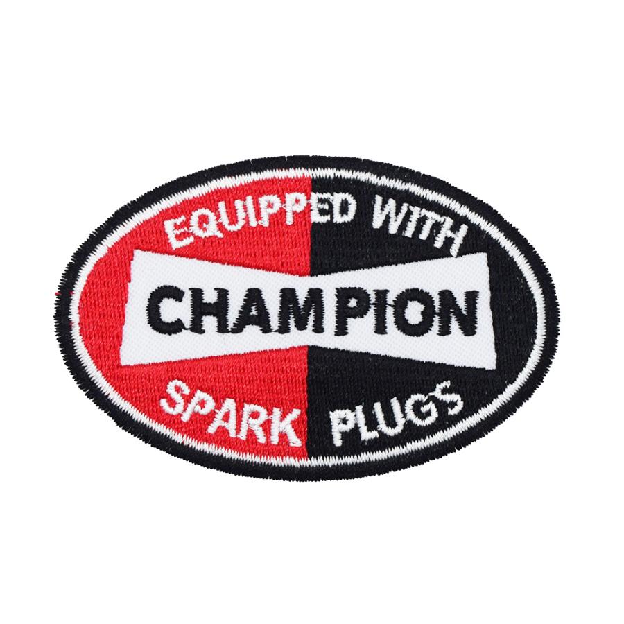 CHAMPION SPARK PLUGS オーバル レーシング ワッペン #426