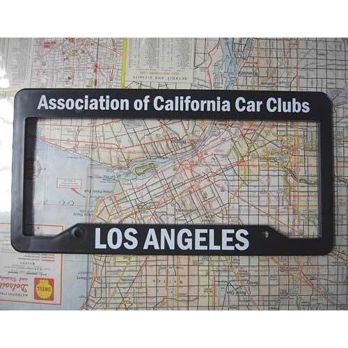 カリフォルニア カークラブ California Car Club ナンバープレートフレーム ブラック アメリカ雑貨 アメリカン雑貨 Choppers