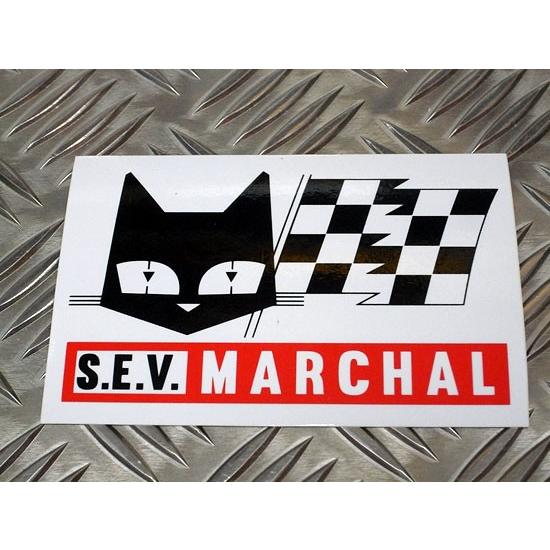 マーシャル ステッカー MARCHAL キャット 猫 バイク 自動車 ランプ アメリカ雑貨 アメリカン雑貨 | 