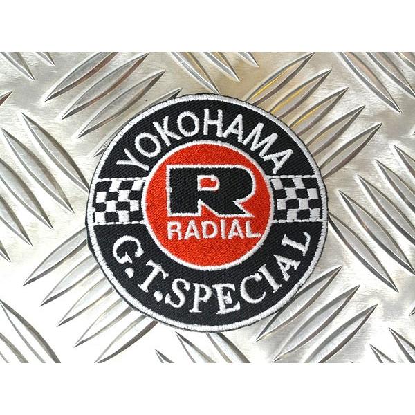 ヨコハマタイヤ ワッペン YOKOHAMA G.T SPECIAL TIRE アメリカ雑貨
