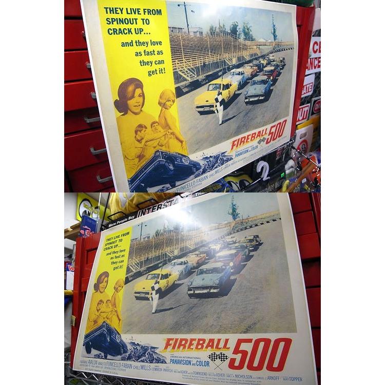 FIREBALL 500 ポスター アドバタイジング ヴィンテージ 復刻 世田谷ベース アメリカ雑貨 アメリカン雑貨｜choppers｜02