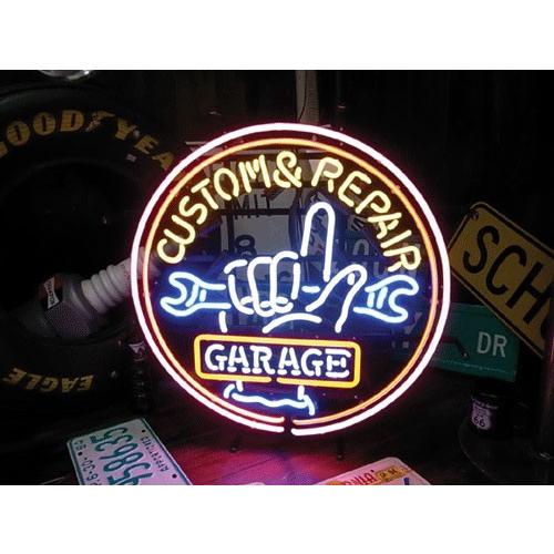 ネオンサイン カスタム アンド リペア CUSTOM & REPAIR ネオン管 ネオンライト 店舗照明 ガレージ アメリカン雑貨 1954