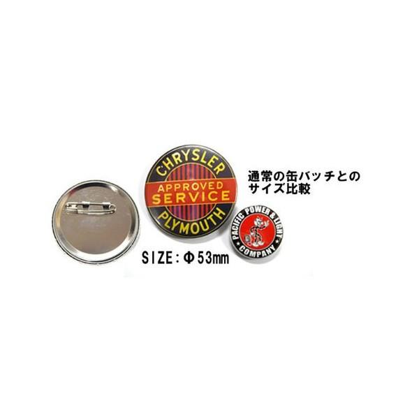 ビッグ缶バッチ ヨコハマタイヤ YOKOHAMA TIRE Smileage アメリカ雑貨