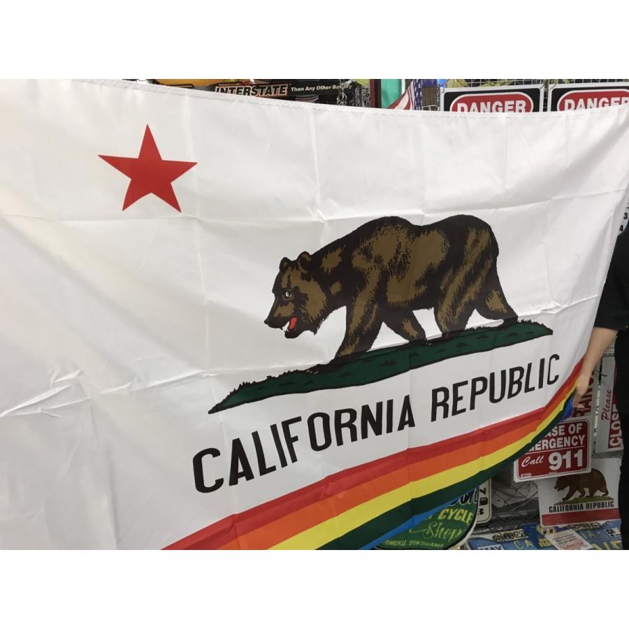 マート CALIFORNIA REPUBLIC Flag P285 カリフォルニア州看板