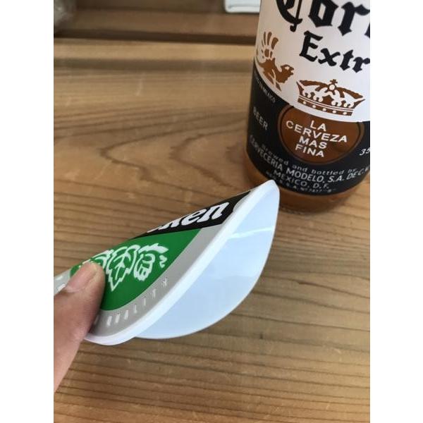 フランスビール　クローネンバーグ上敷きコースター10 枚　入手不可能 コースター 10cm シェルコースター ラウンド ブルーミックス （ コップ